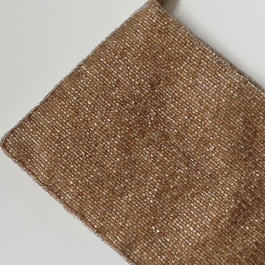 Vintage Gold Beaded Pochette