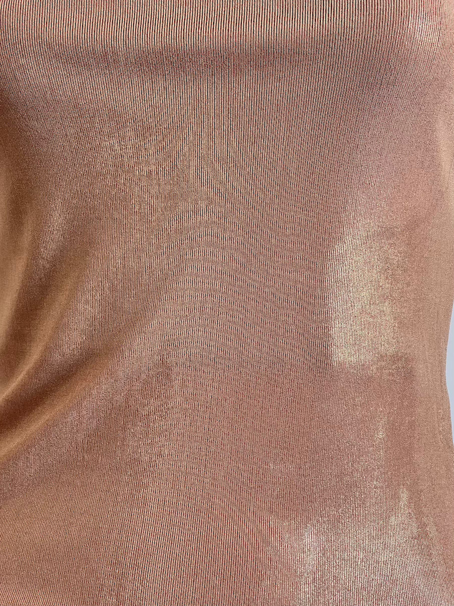 Vintage 2000's Metallic Gold Camisole