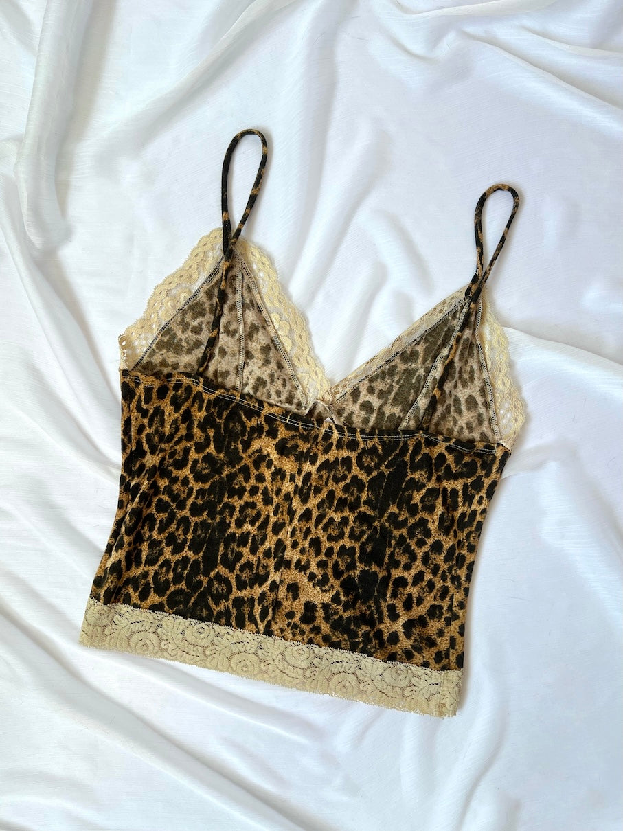 Vintage 1990's Leopard Print Camisole