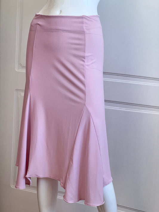 Vintage Blush Pink Slip Skirt