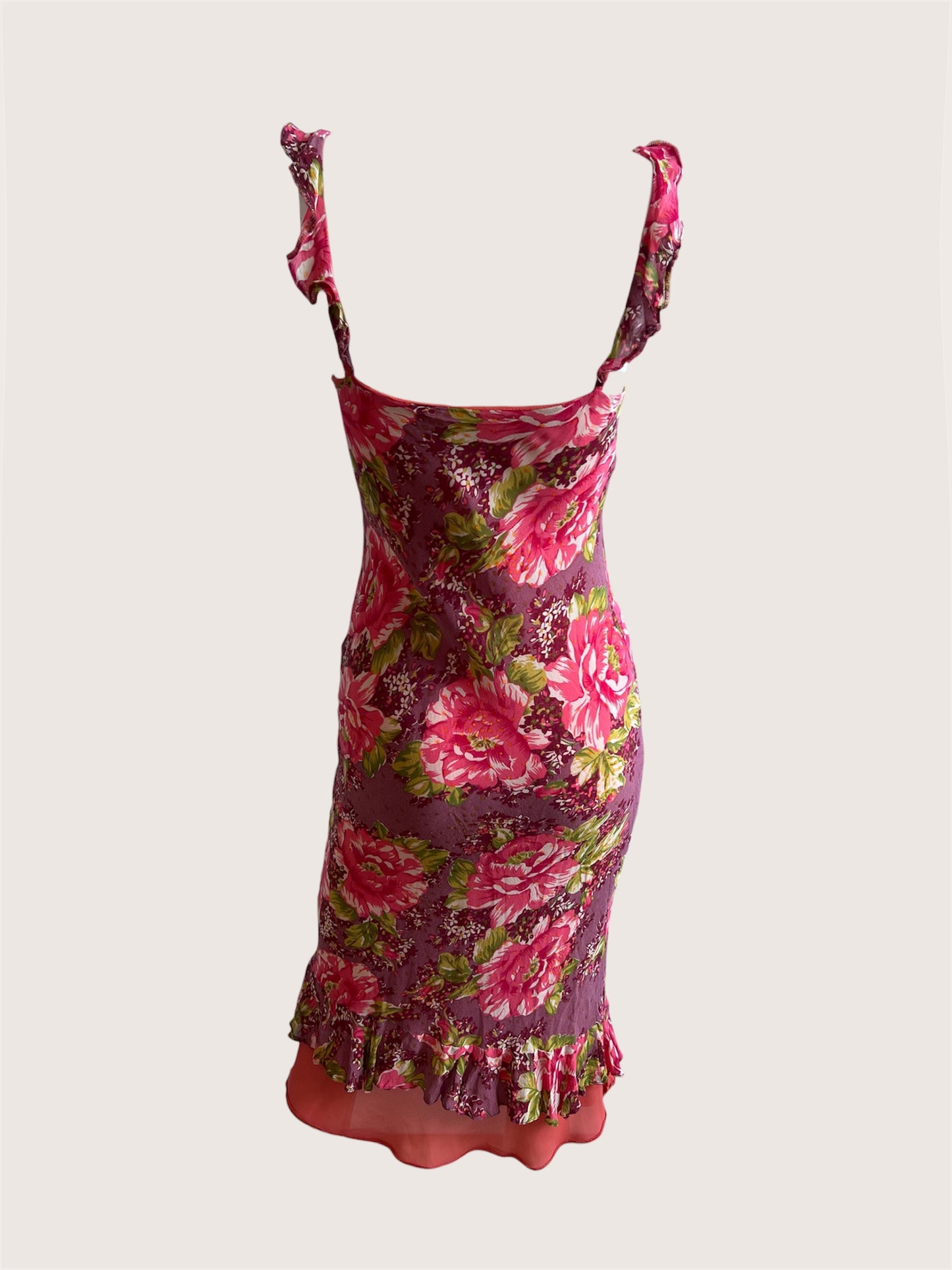 Vintage 2000's Floral Slip Dress