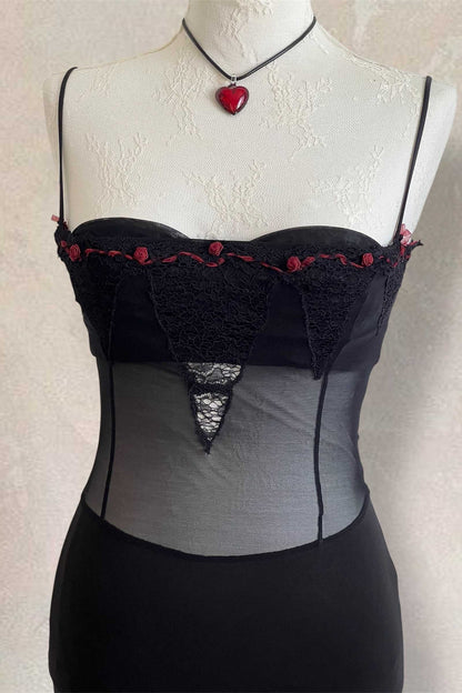 Luxurious Designer Little Black Bustier Dress