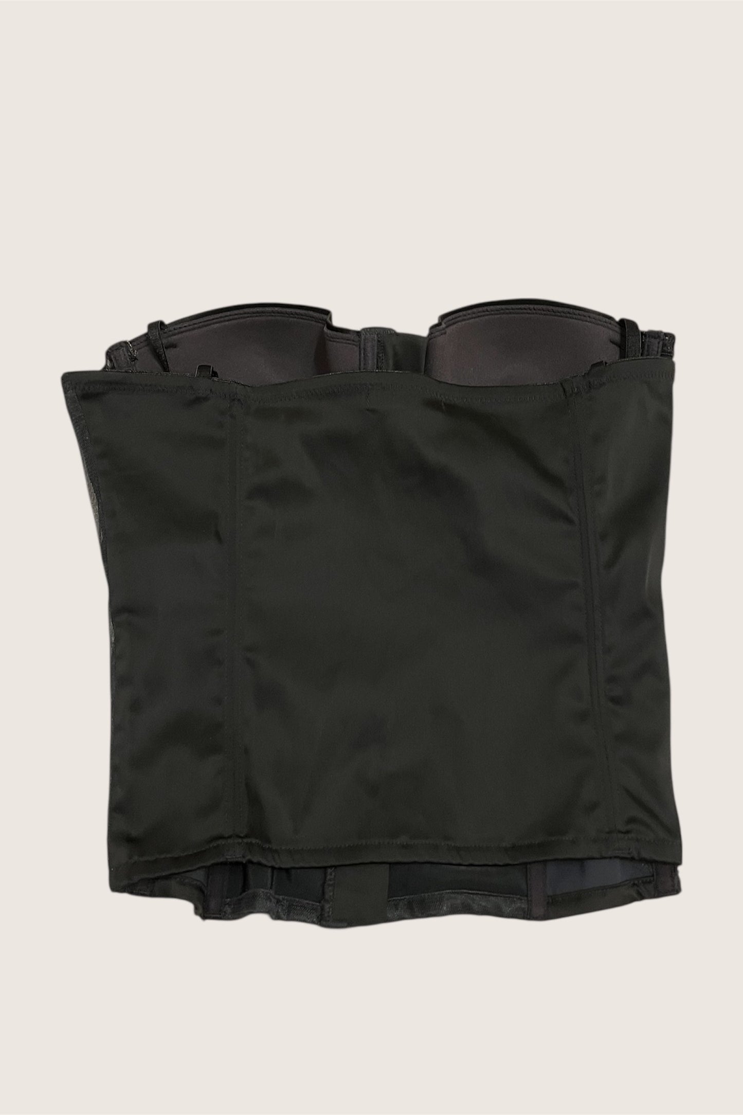 Classic Charcoal Black Bustier