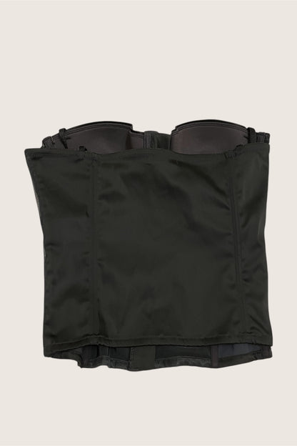 Classic Charcoal Black Bustier