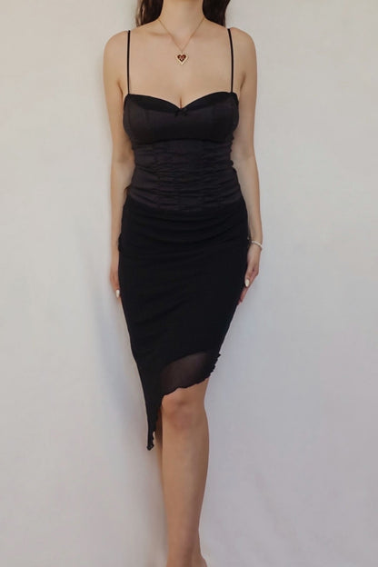 1990's Classic Black Bustier