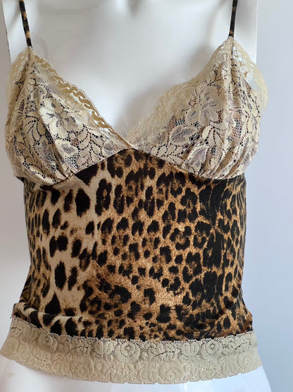 Vintage 1990's Leopard Print Camisole
