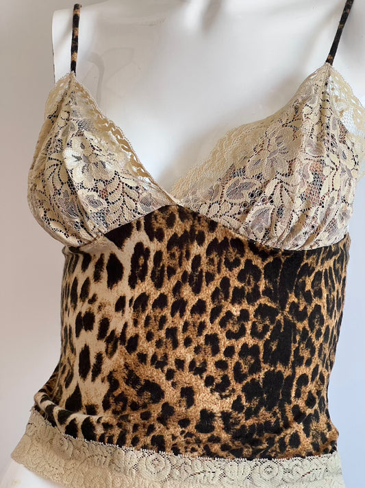 Vintage 1990's Leopard Print Camisole