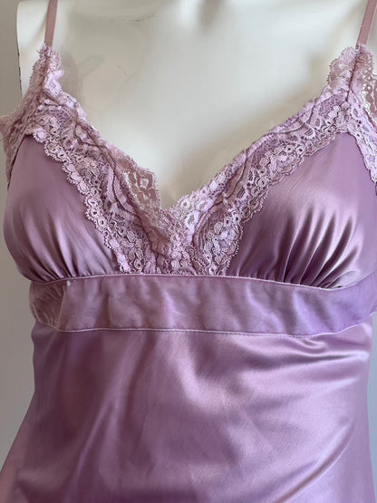 Vintage Dusty Pink Satin Camisole