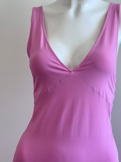La Perla Vintage Pink Cut-Out Dress