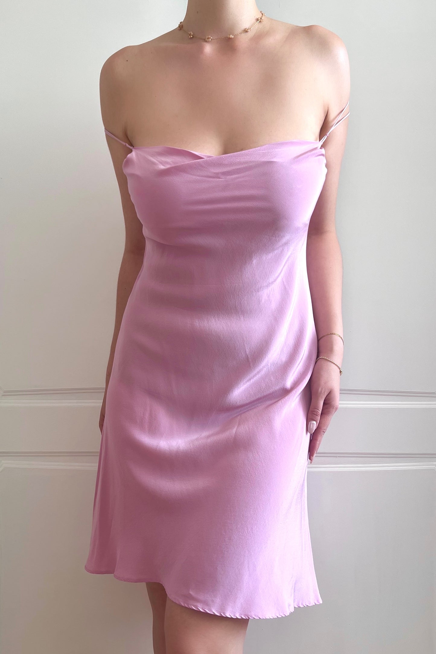La Perla Vintage Blush Pink Slip Dress