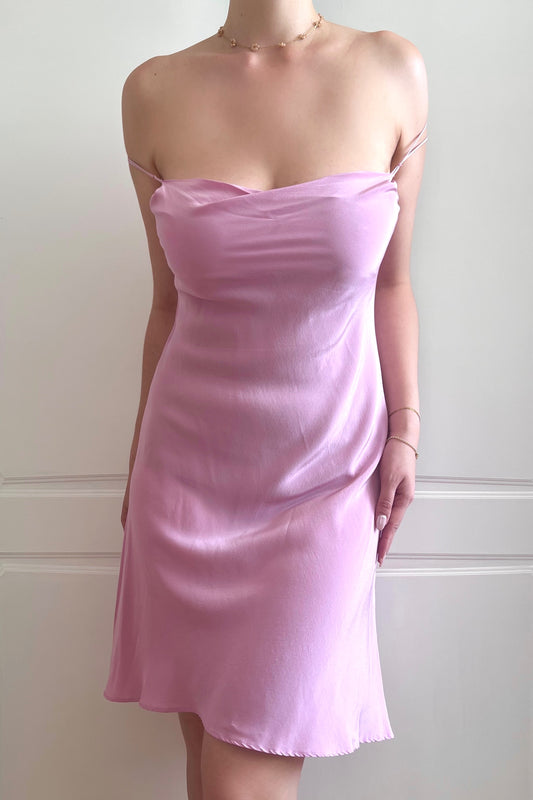La Perla Vintage Blush Pink Slip Dress