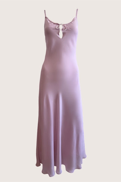 1990's Pastel Pink Slip Dress