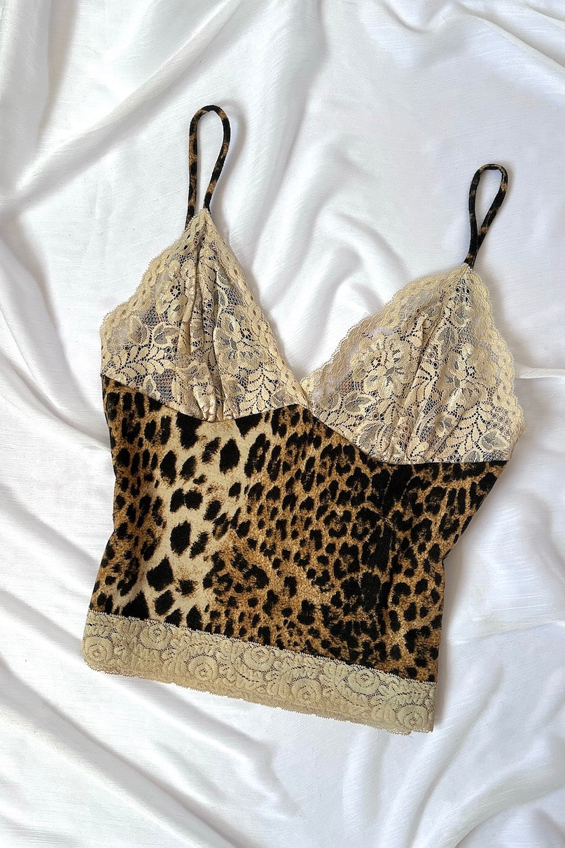 Vintage 1990's Leopard Print Camisole