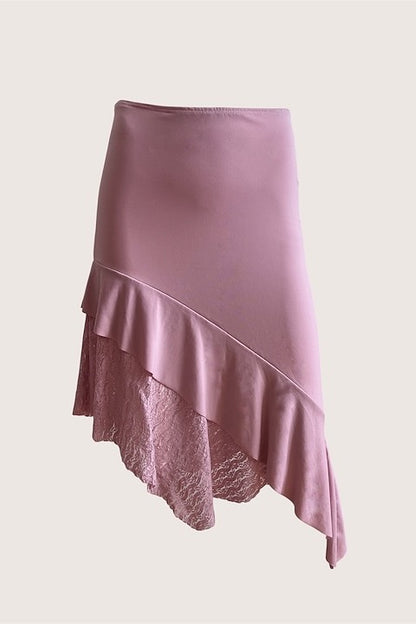Vintage 1990's Italian Pink Slip Skirt