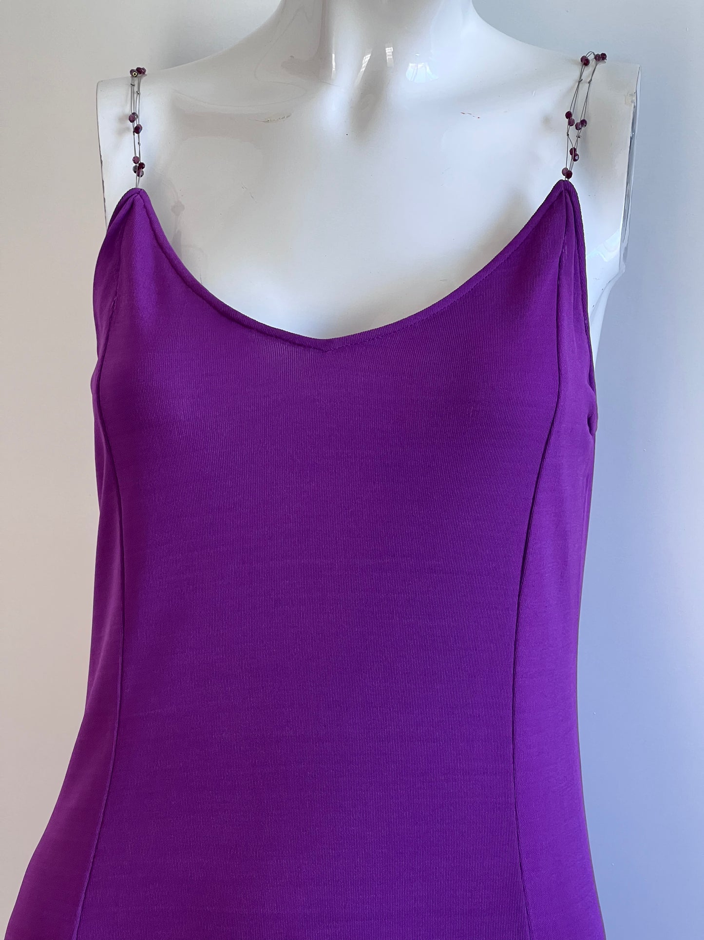 Vintage Italian Purple Slip Dress