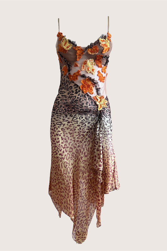 100% Silk Luxurious Designer Slip Dress