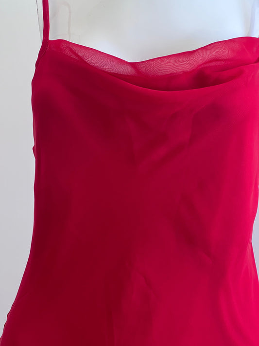 Vintage 1990's Red Slip Dress