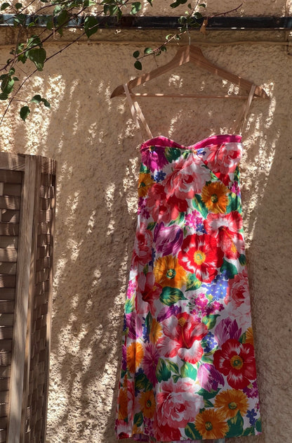 Dolce & Gabbana D&G 2000s Pink Floral Dress