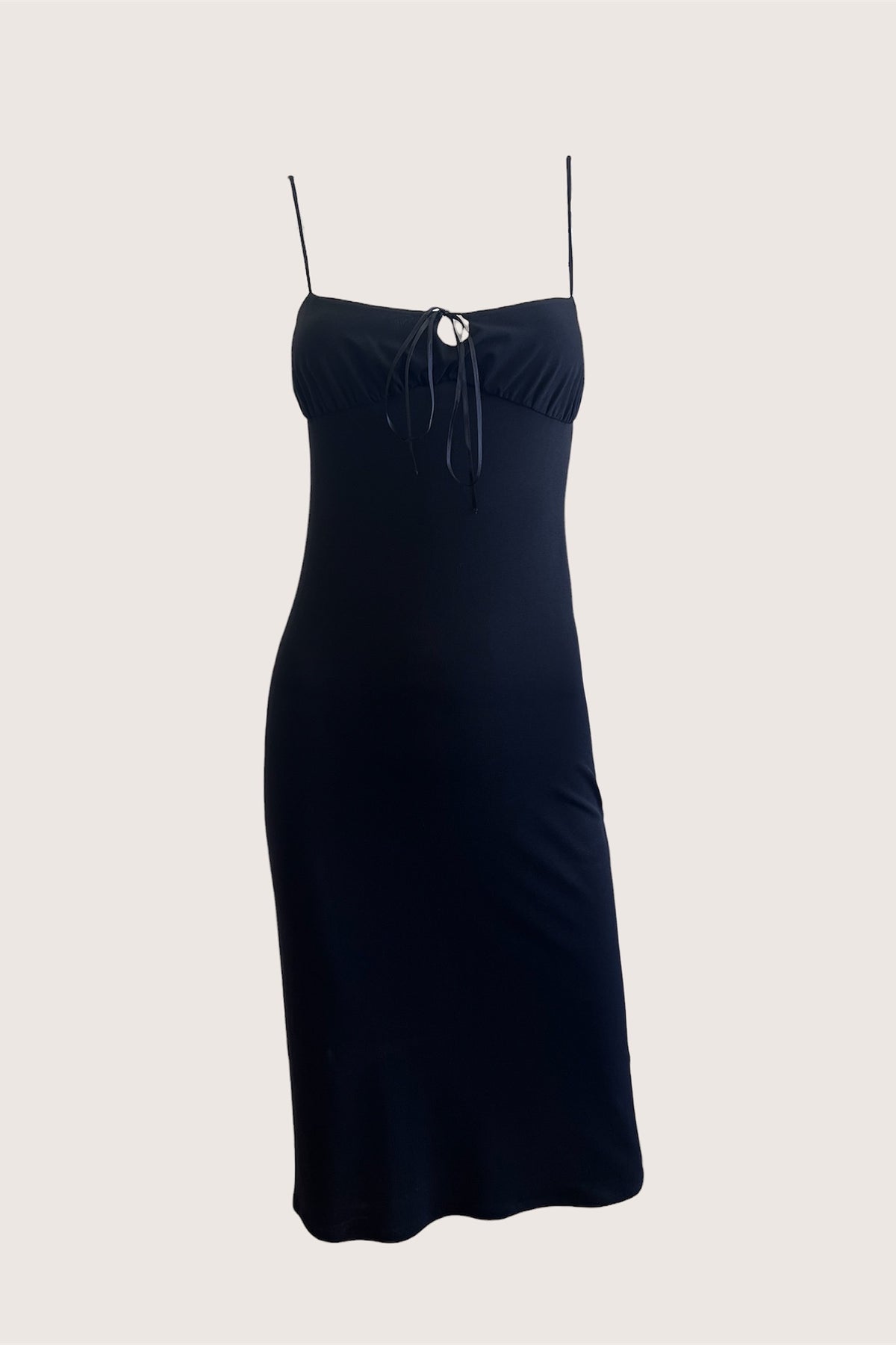 1990's Little Black Slip Dress