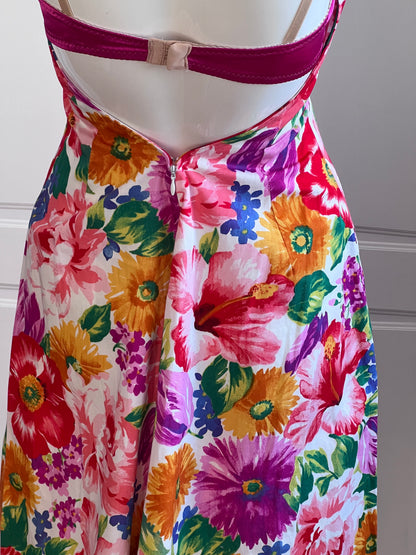 Dolce & Gabbana D&G 2000s Pink Floral Dress