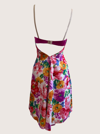 Dolce & Gabbana D&G 2000s Pink Floral Dress