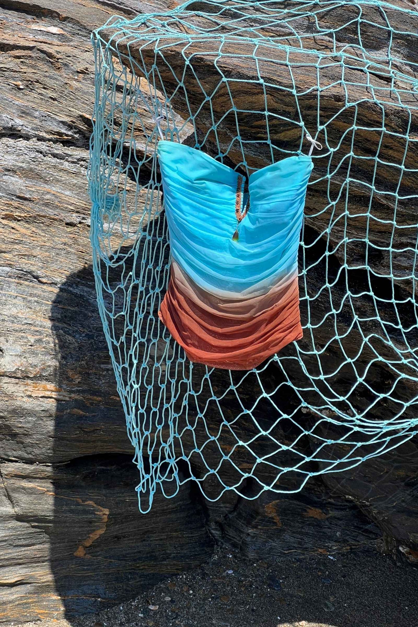 Luxurious Designer Silk Mermaid Corset & Skirt Ensemble